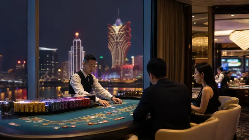 Pertumbuhan Bulanan Pendapatan Kasino di Macau Meningkat Meski Ada Penurunan Tahunan
